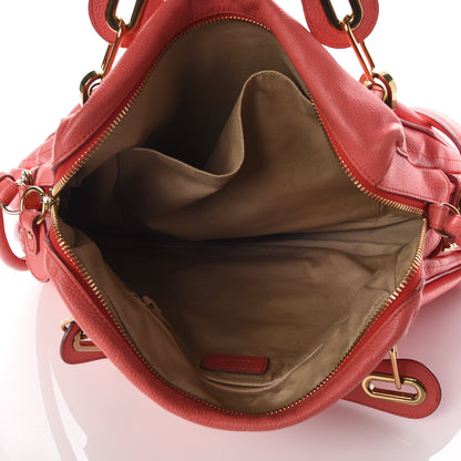 Chloe Calfskin Large Paraty Coral 6 of 9