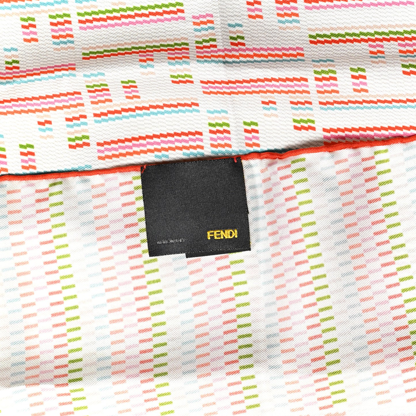 Silk FF Scarf Multicolor