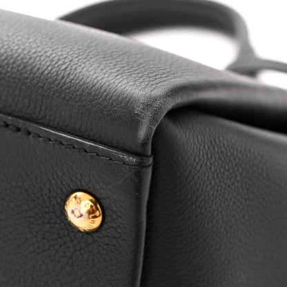 Louis Vuitton Calfskin Lockmeto Black 10 of 12