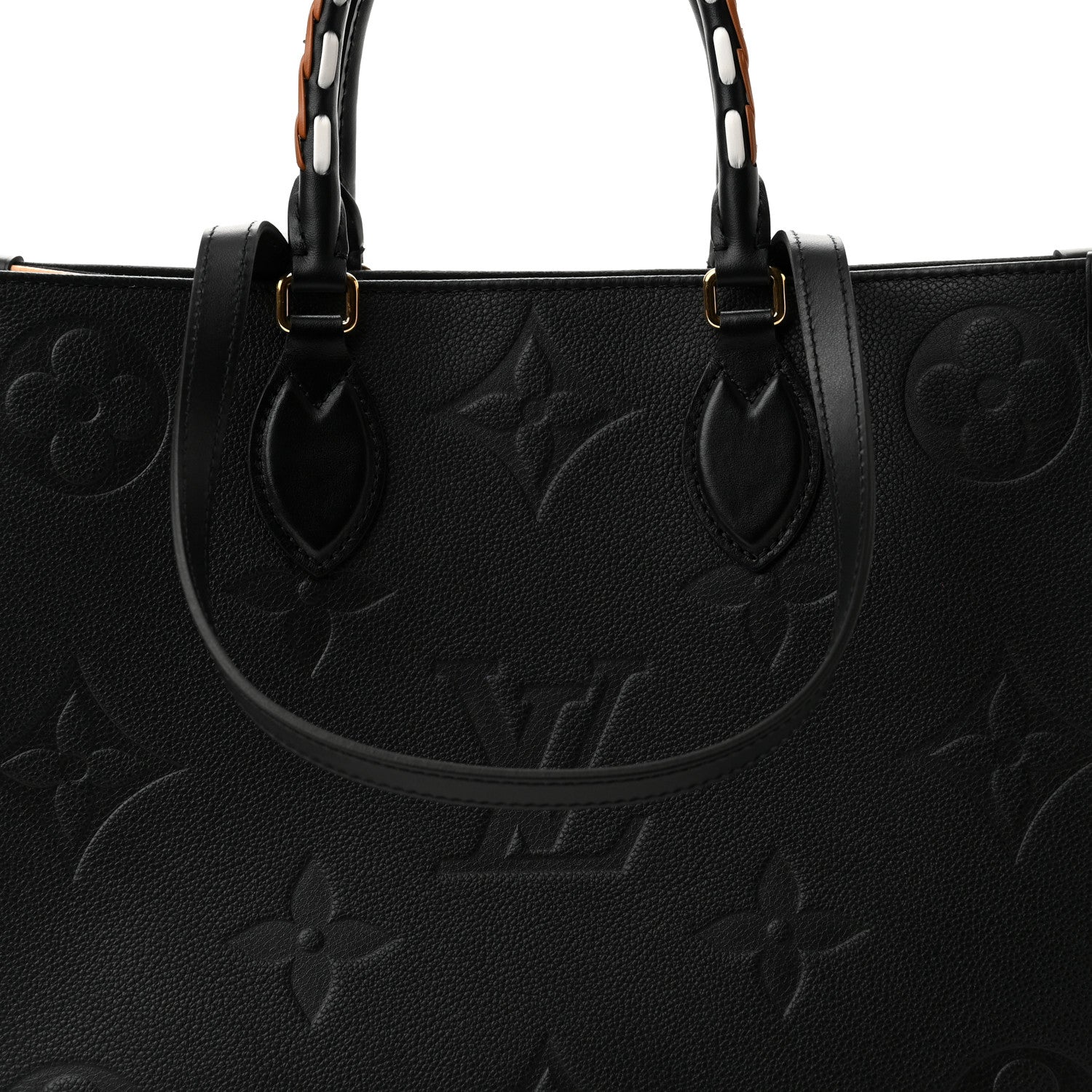 Louis Vuitton Empreinte Monogram Giant Wild At Heart Onthego MM Black 7 of 9