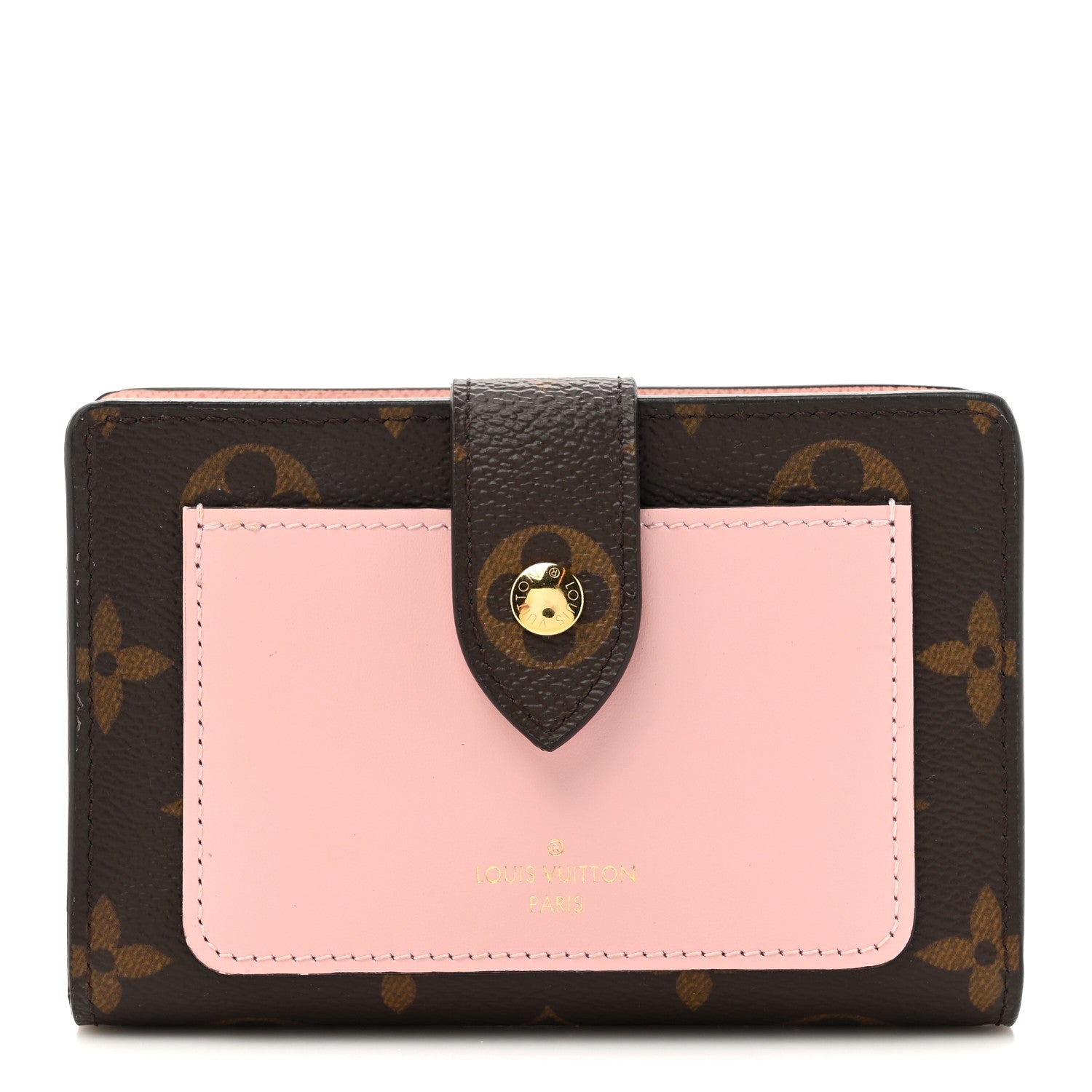 Louis Vuitton Monogram Juliette Wallet Rose Ballerine 1 of 8