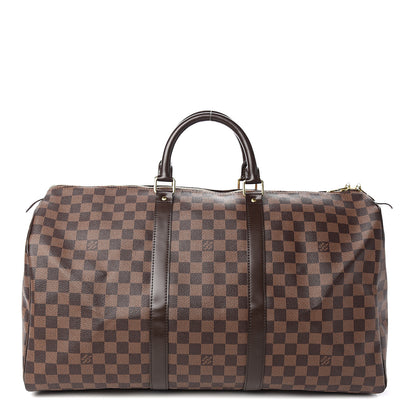 Louis Vuitton Damier Ebene Keepall 50 1 of 9