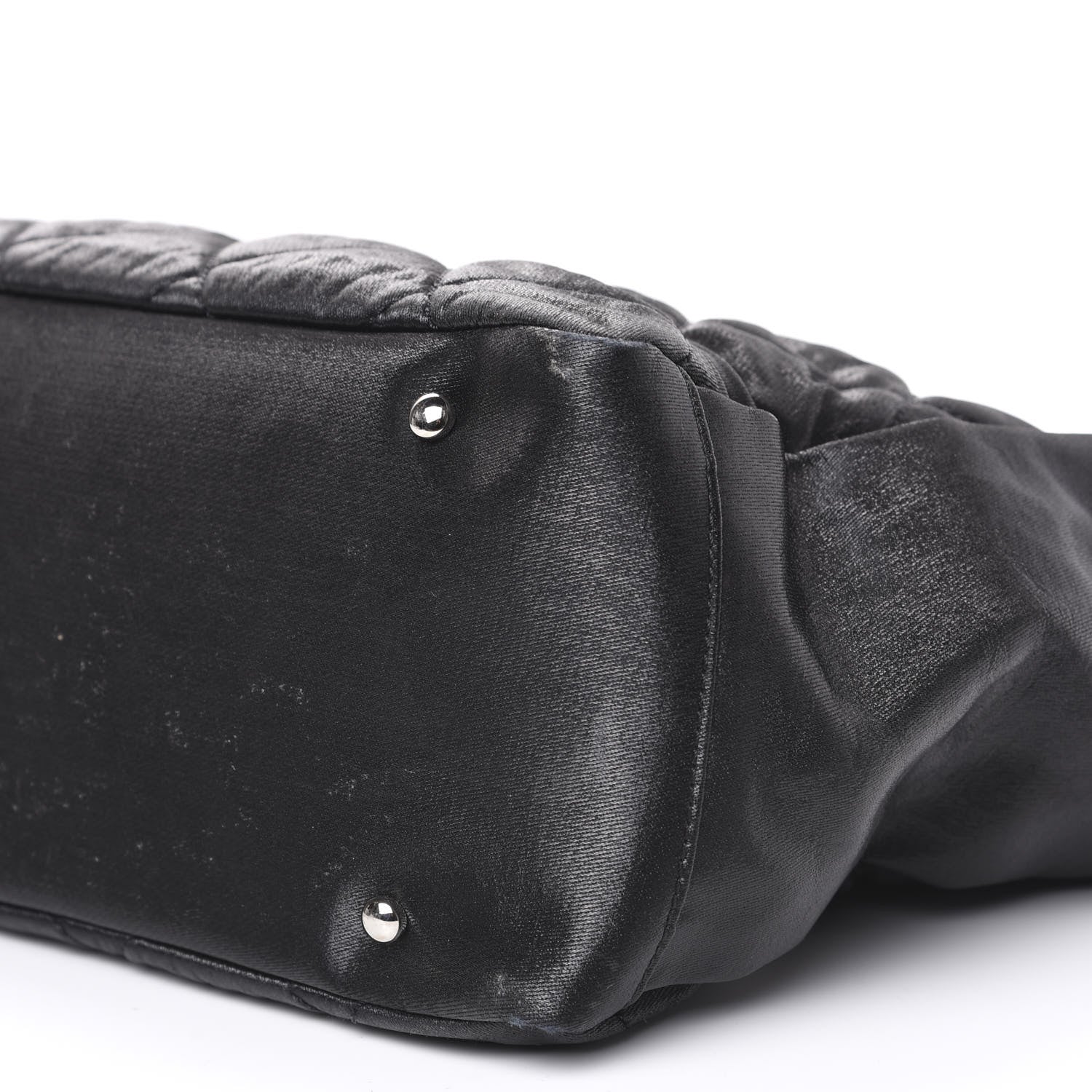 Chanel Coated Canvas Quilted Large Paris Biarritz Tote Black 10 of 10