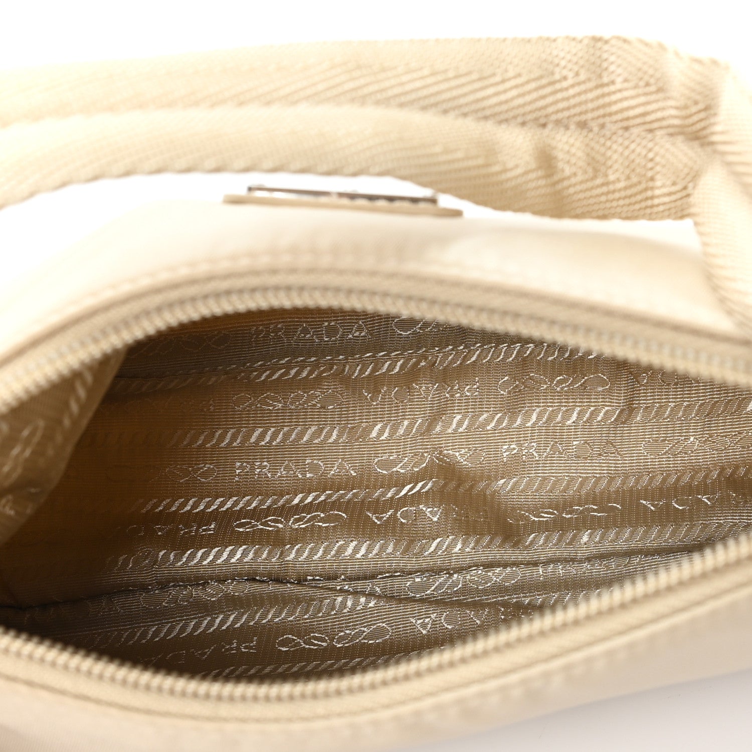 Prada Re-Nylon Saffiano Mini Re-Edition 2000 Bag Deserto 5 of 10