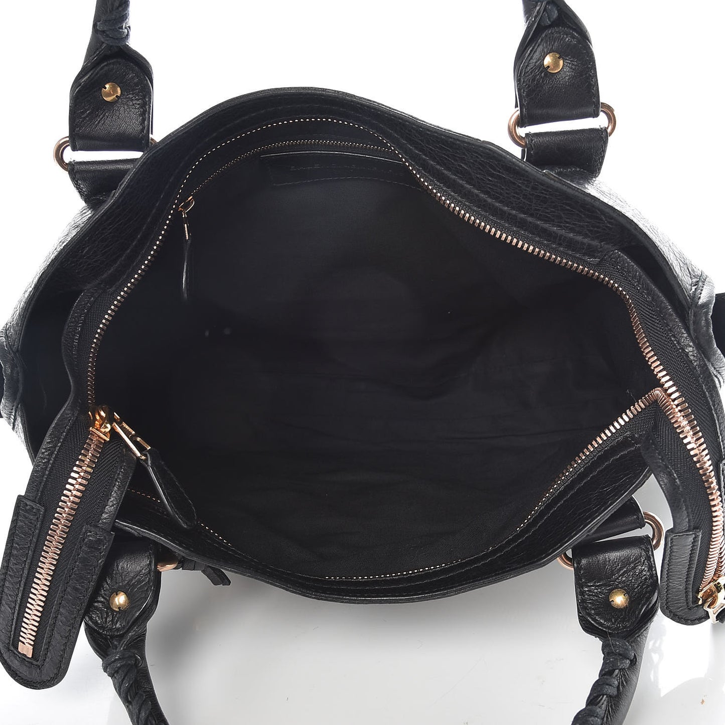 Agneau Giant 21 Rose Gold Hardware City Black