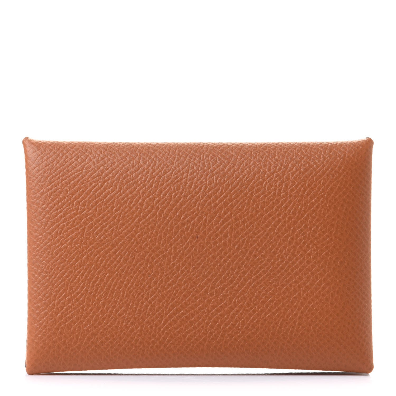 Hermes Epsom Calvi Card Case Gold 1 of 7