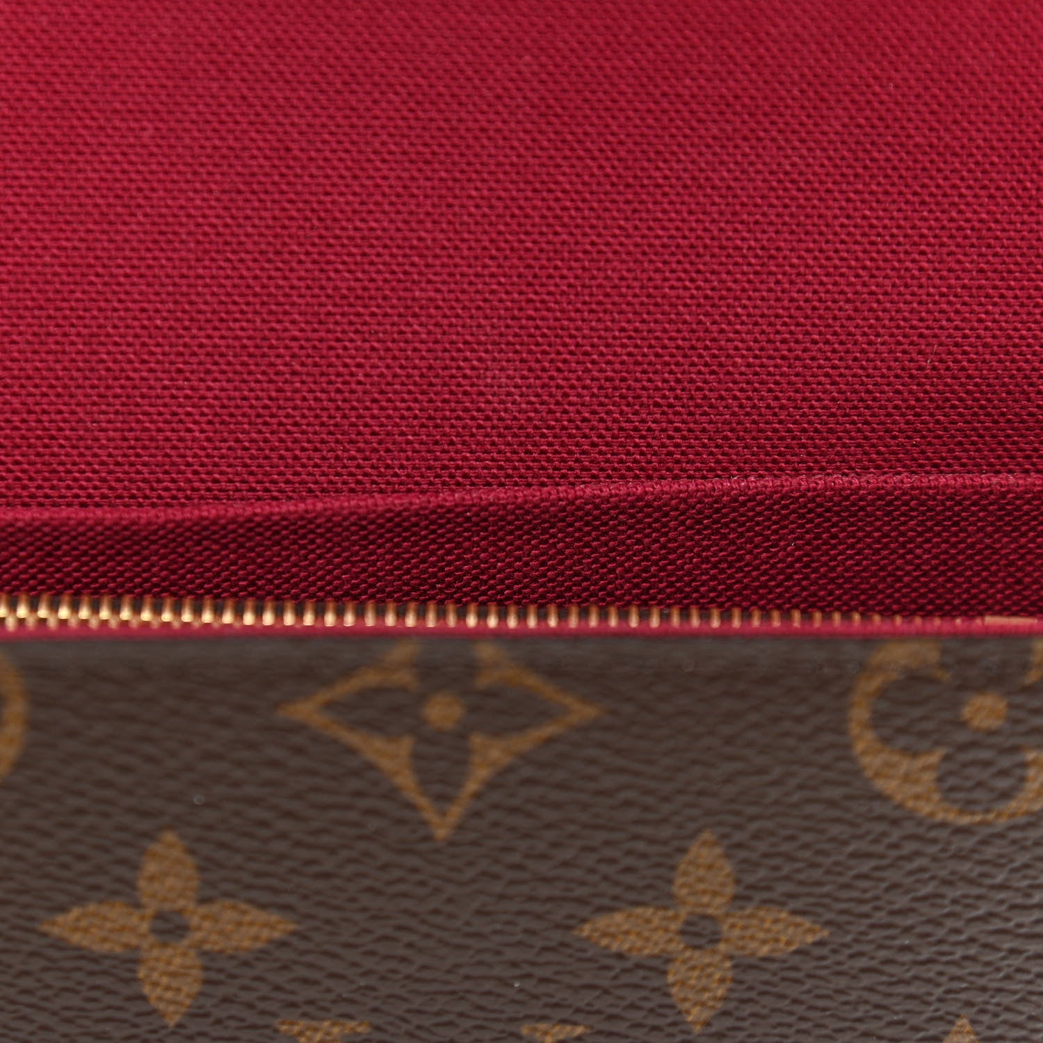 Louis Vuitton Monogram Pochette Felicie Chain Wallet Fuchsia 13 of 15