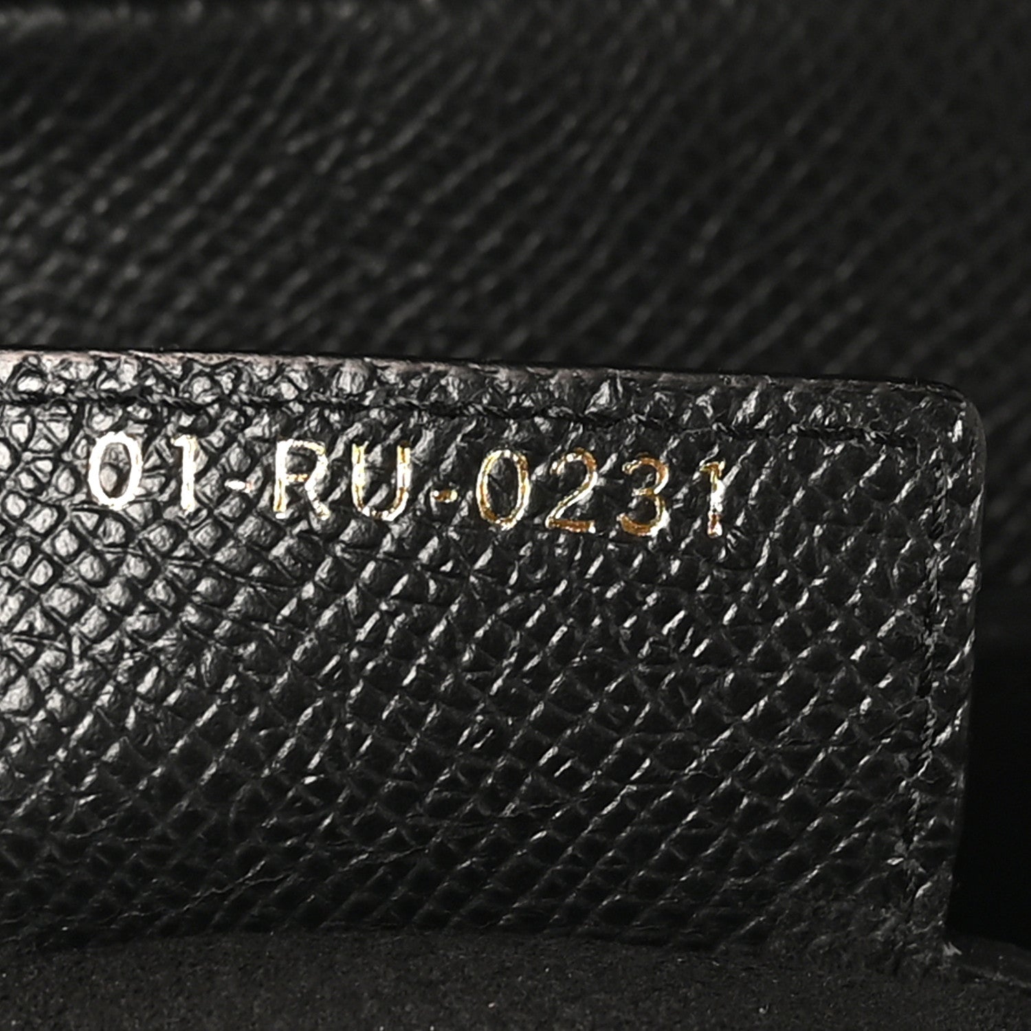 Christian Dior Grained Calfskin Saddle Bag Black 7 of 10