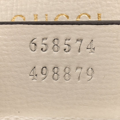 Gucci Azalea Calfskin Web Mini Horsebit 1955 Shoulder Bag Mystic White 7 of 10