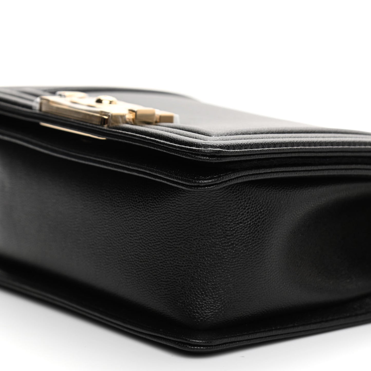 Caviar Mini Boy Flap Black