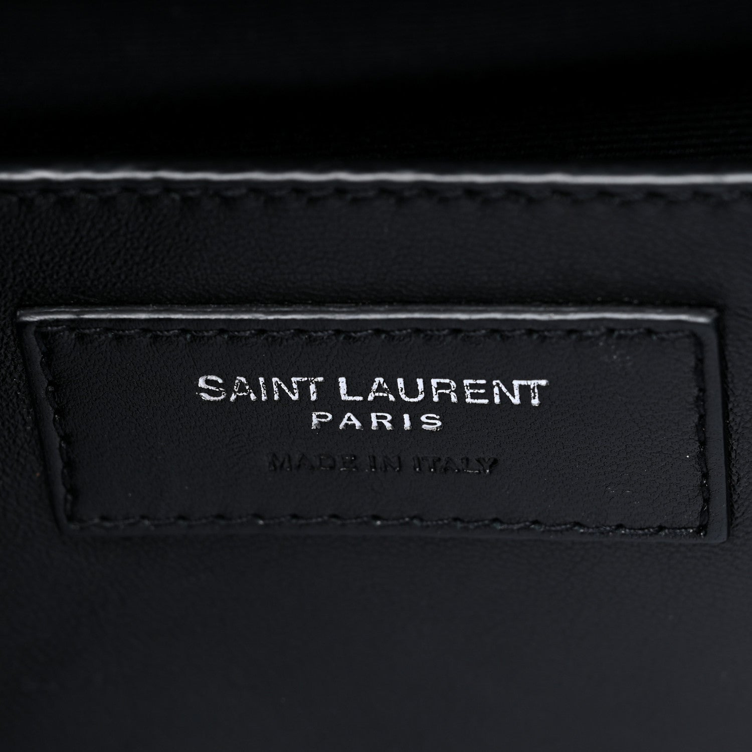 Saint Laurent Grain De Poudre Medium West Hollywood Monogram Fold-Over Denim 7 of 19
