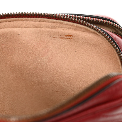 Gucci Azalea Calfskin Matelasse Diagonal Tall GG Marmont Crossbody Bag Romantic Cerise 11 of 13
