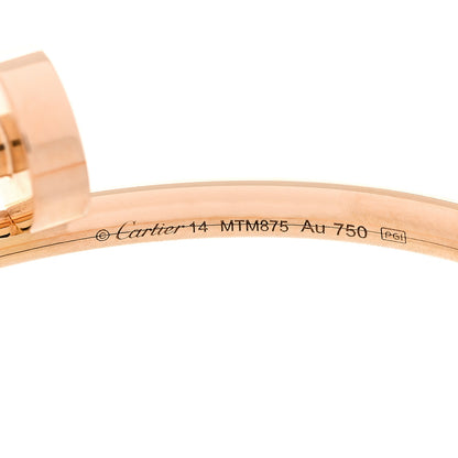 Cartier 18K Pink Gold Small Juste Un Clou Bracelet 14 5 of 6