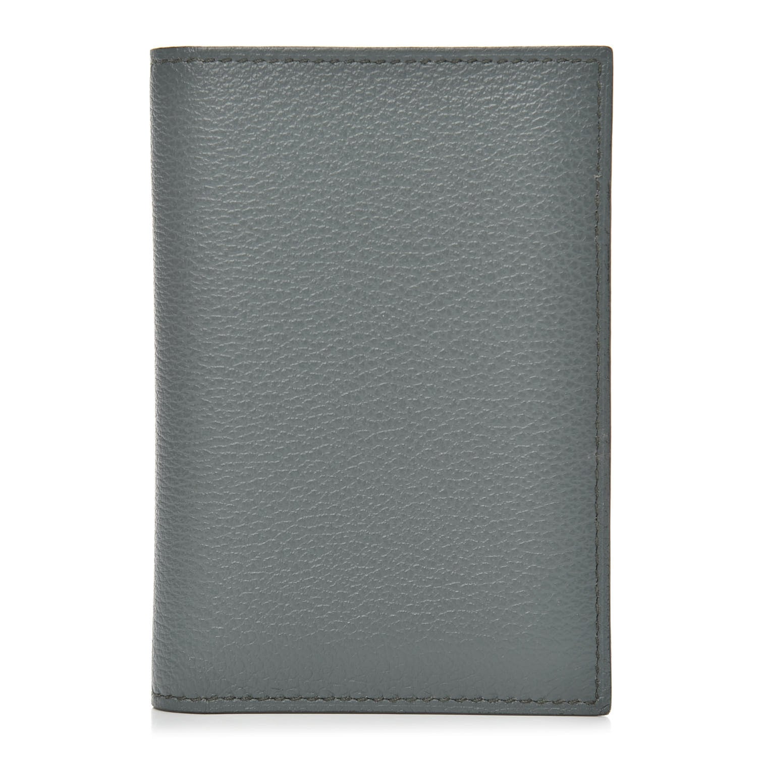Hermes Evercolor MC2 Euclide Card Holder Case Vert Amande Gris Perle 1 of 7