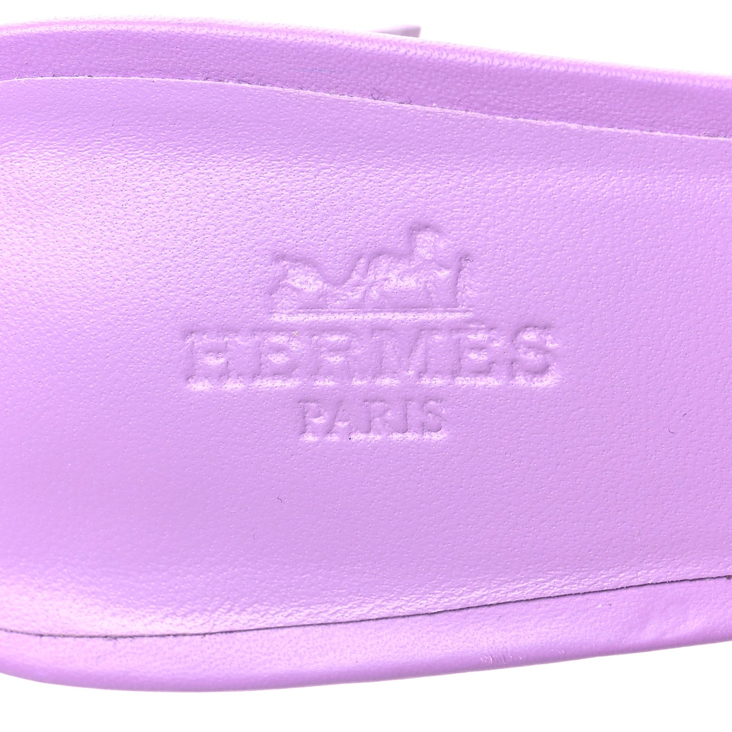 Calfskin Oasis Sandals 38 Violet