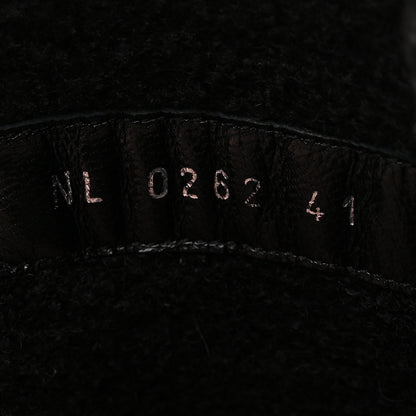 Louis Vuitton Shearling Calfskin Territory Ranger Combat Boots 41 Black 9 of 9