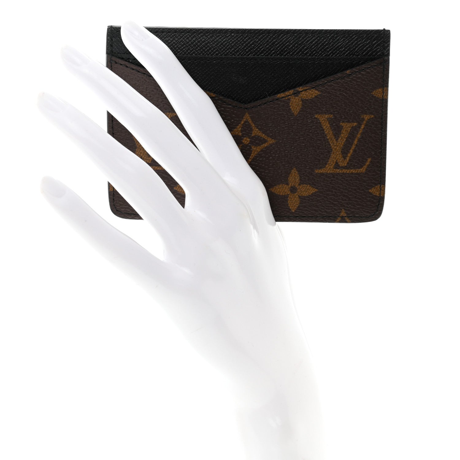 Louis Vuitton Monogram Macassar Neo Porte-Cartes Card Holder 2 of 7