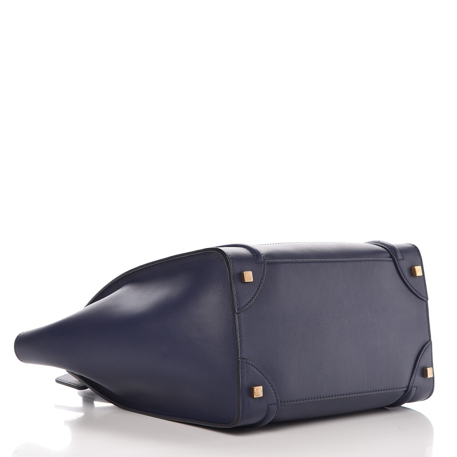 Celine Smooth Calfskin Mini Luggage Ink 4 of 7