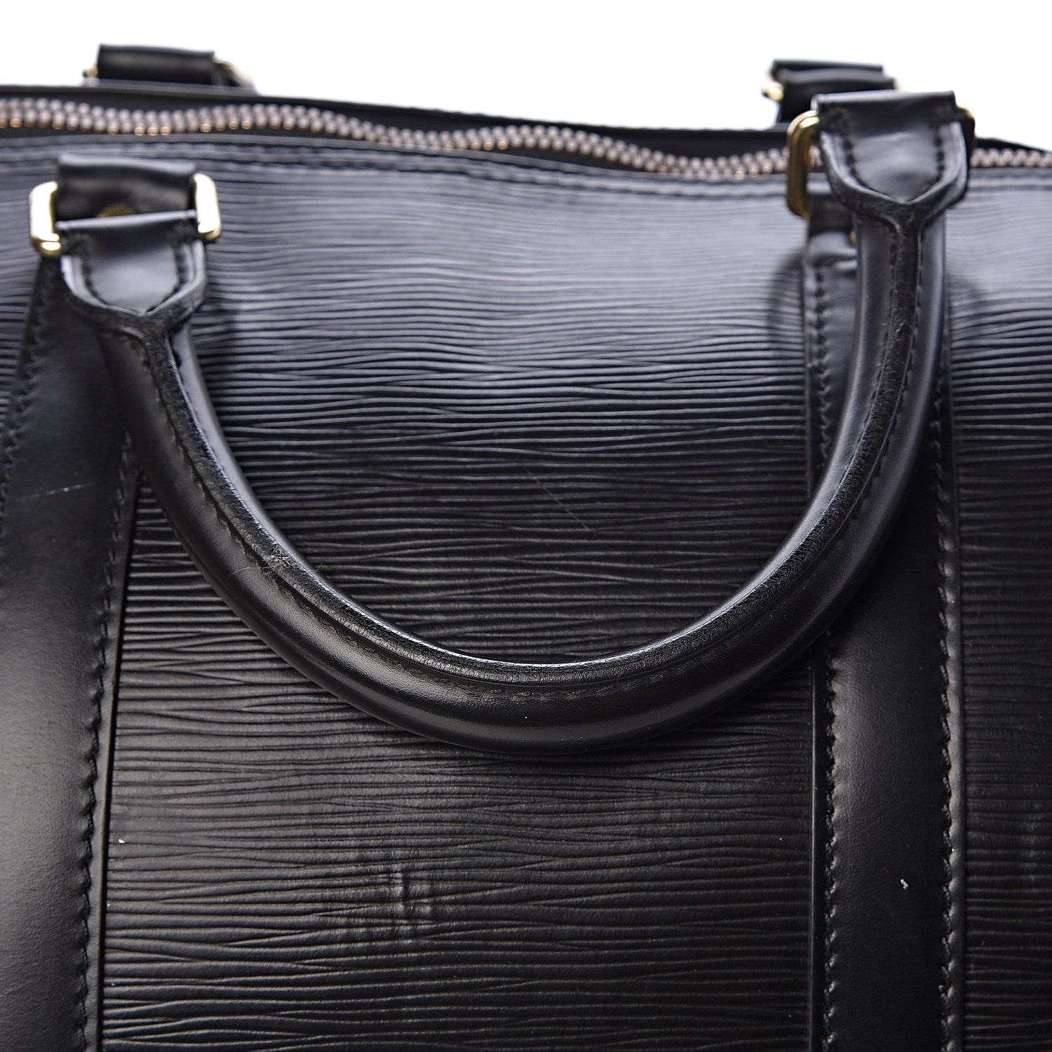 Louis Vuitton Epi Keepall 55 Black 13 of 14