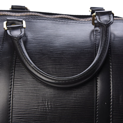Louis Vuitton Epi Keepall 55 Black 13 of 14