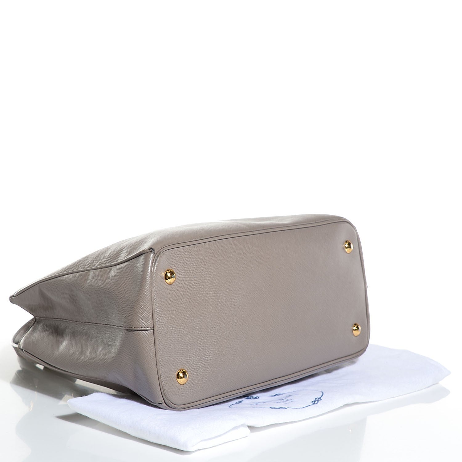 Prada Saffiano Lux Small Tote Argilla 4 of 11
