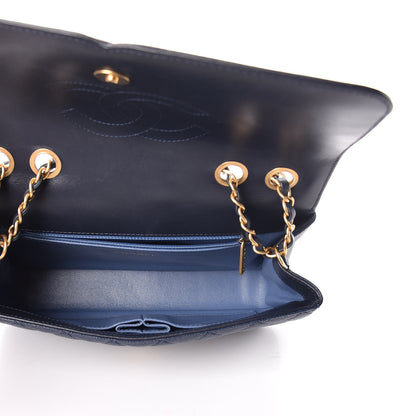Chanel Caviar Quilted Medium CC Filigree Flap Navy Black 5 of 13