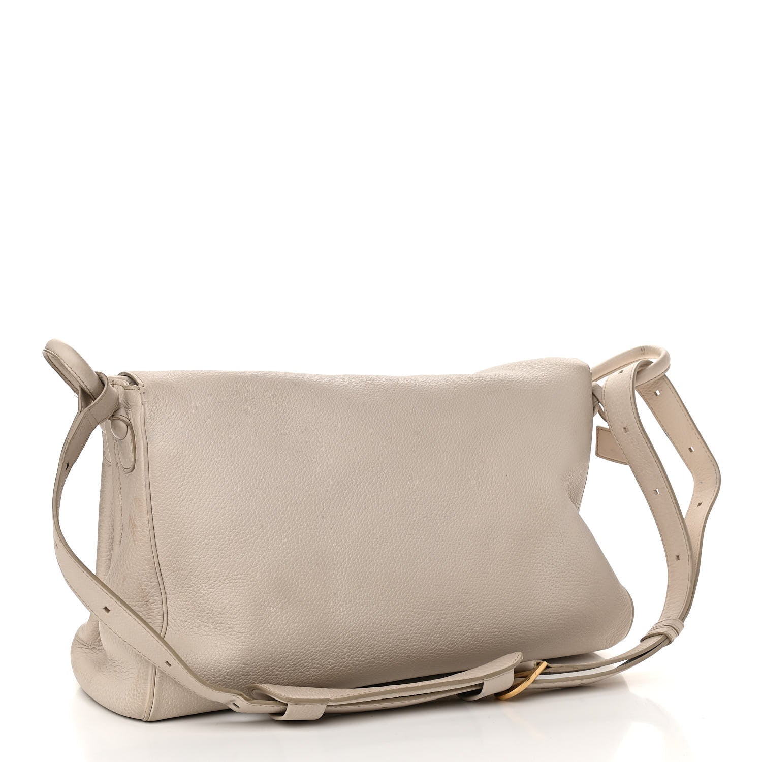 Delvaux Calfskin Brillant Besace Beige 3 of 19