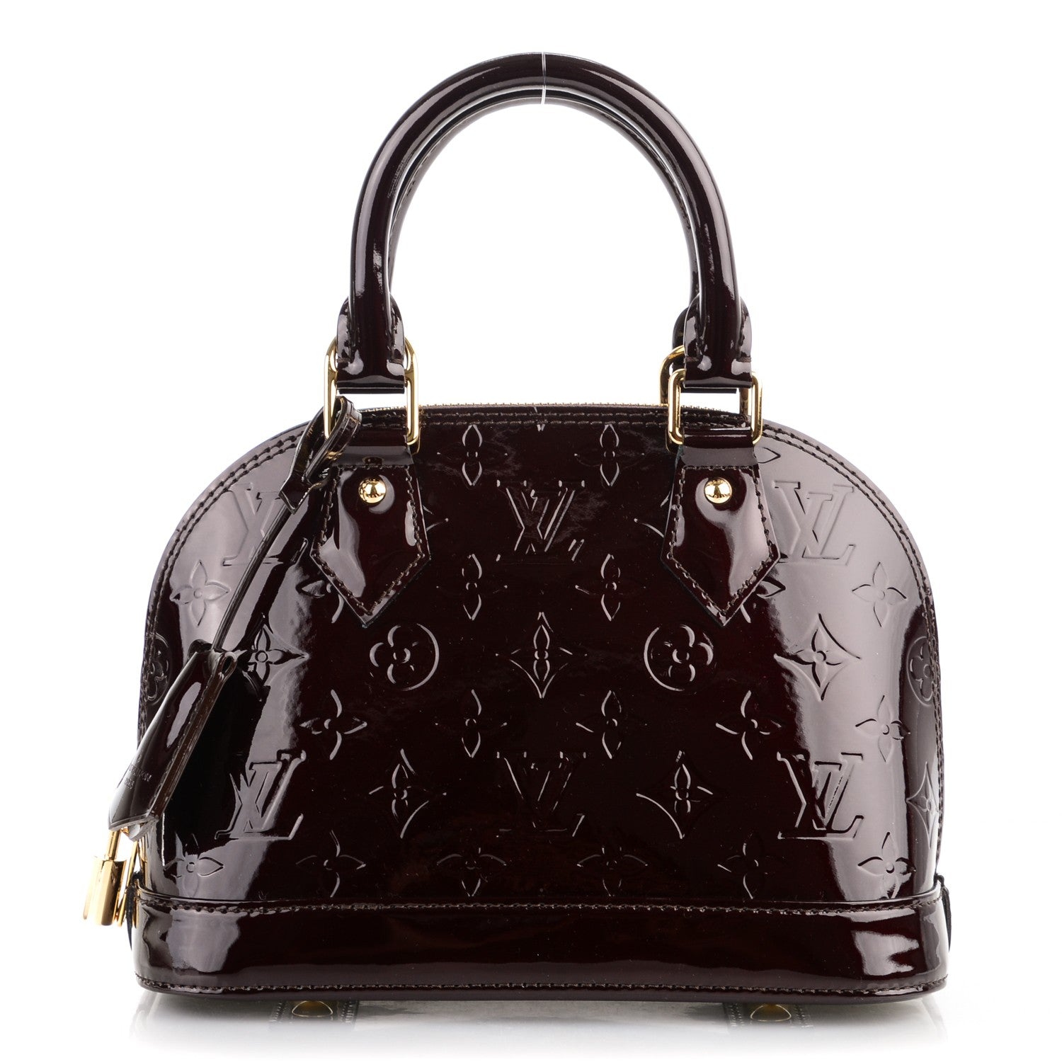 Louis Vuitton Vernis Alma BB Amarante 1 of 8