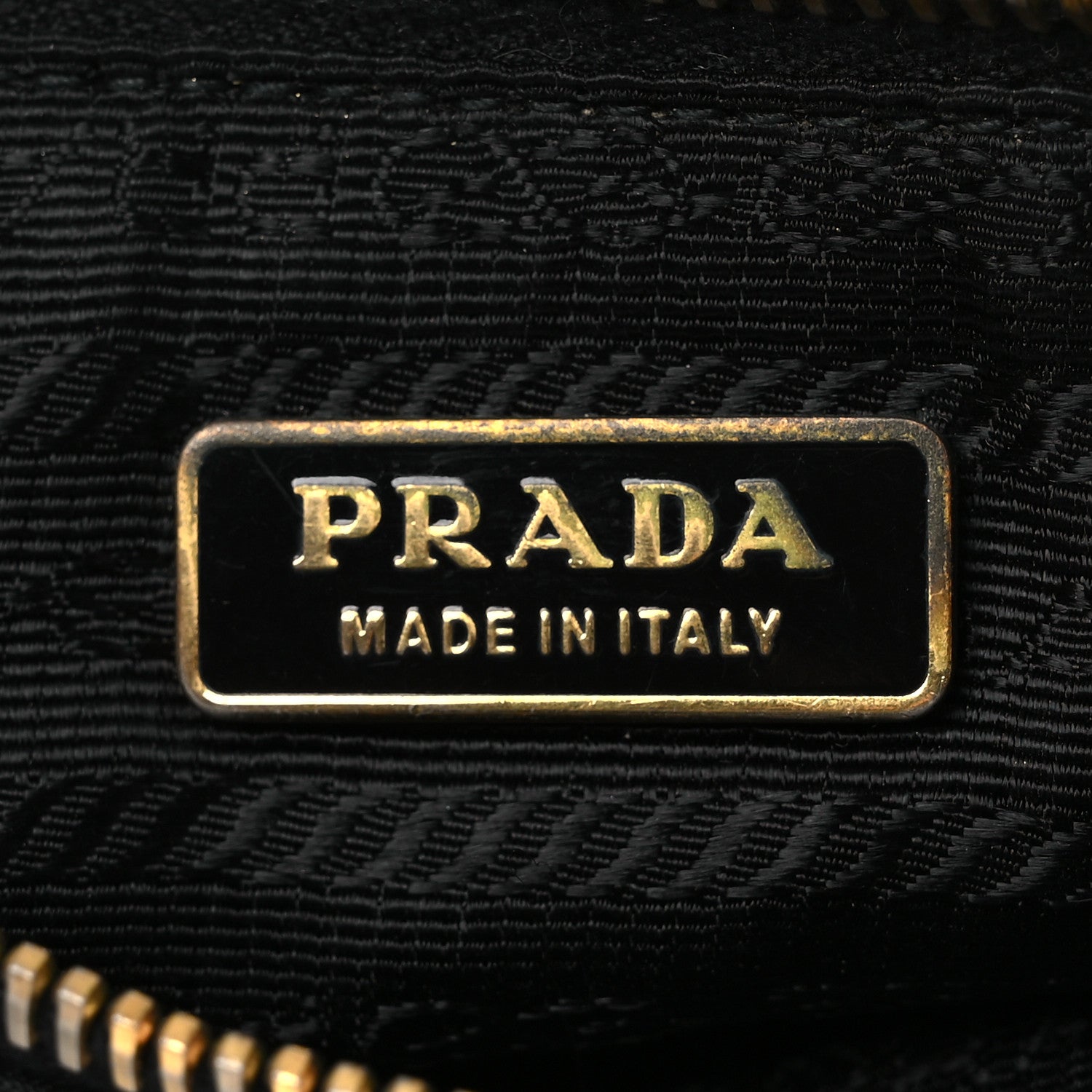 Prada Tessuto Nylon Pochette Bag Black 6 of 14
