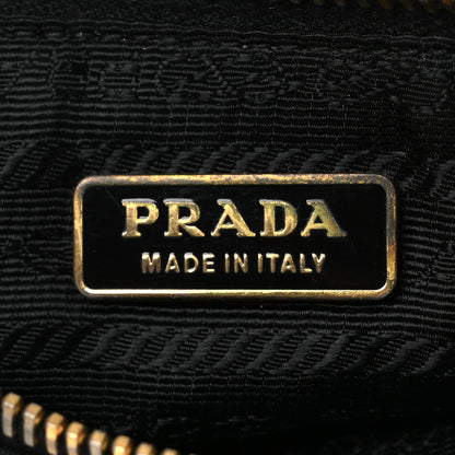 Prada Tessuto Nylon Pochette Bag Black 6 of 14
