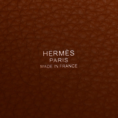 Hermes Taurillon Clemence Picotin Lock 22 MM Gold 6 of 11