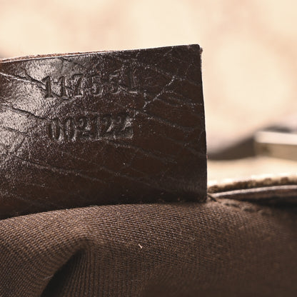 Gucci GG Plus Monogram Flat Vertical Tote Dark Brown 7 of 10