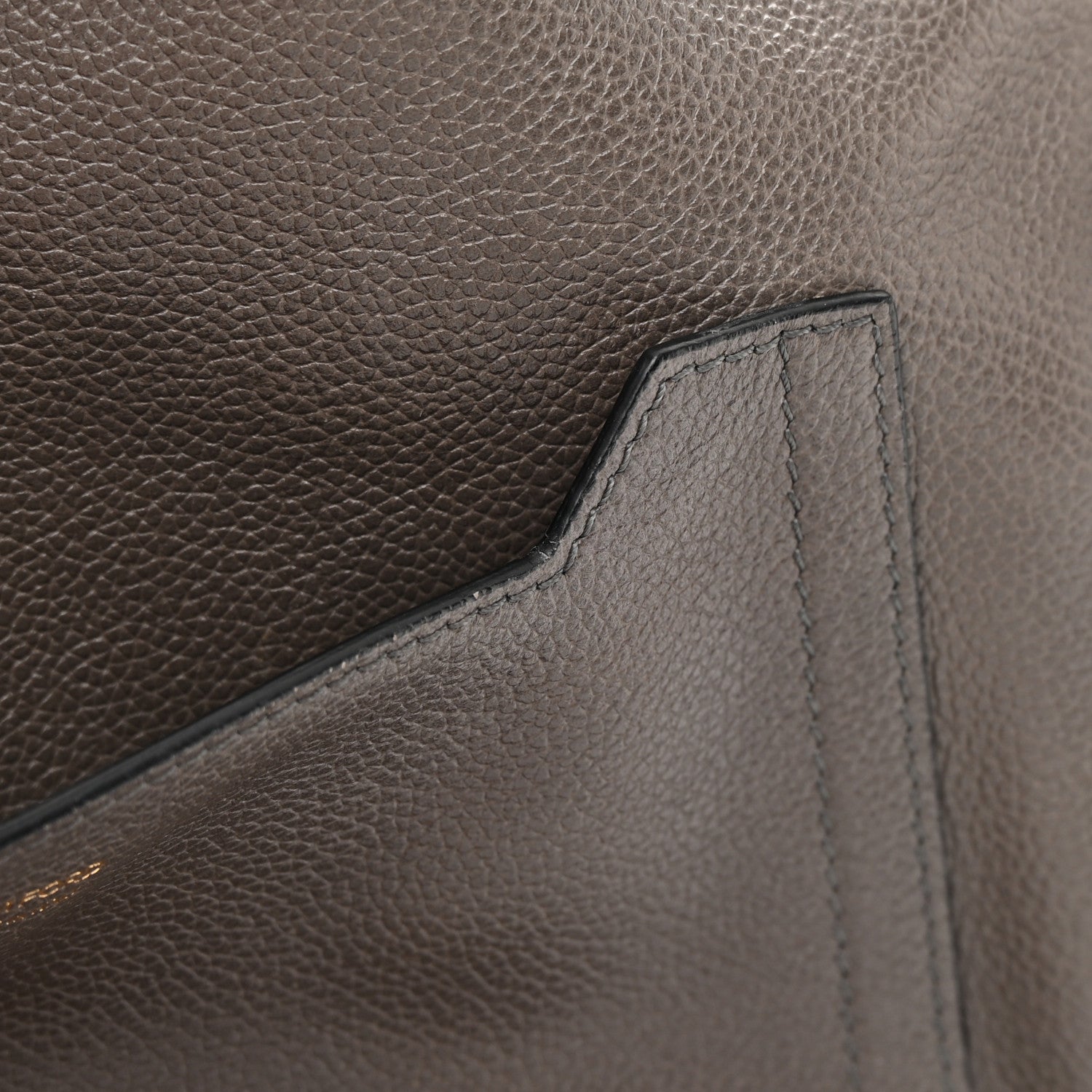 Tom Ford Grained Calfskin Medium Jennifer Dark Brown 13 of 20