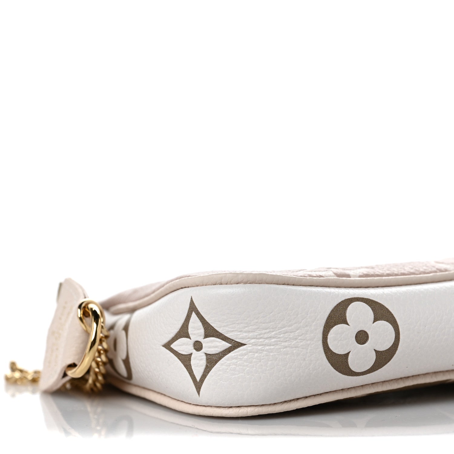 Louis Vuitton Empreinte Spring in the City Mini Pochette Accessories Kaki Beige Cream 6 of 8