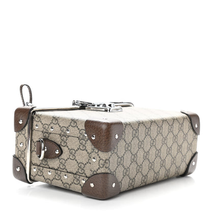 Gucci GG Supreme Monogram Globe-Trotter Beauty Case Brown 6 of 19