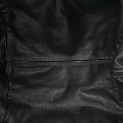 Bottega Veneta Smooth Butter Calf The Pouch Oversized Clutch Black 5 of 10