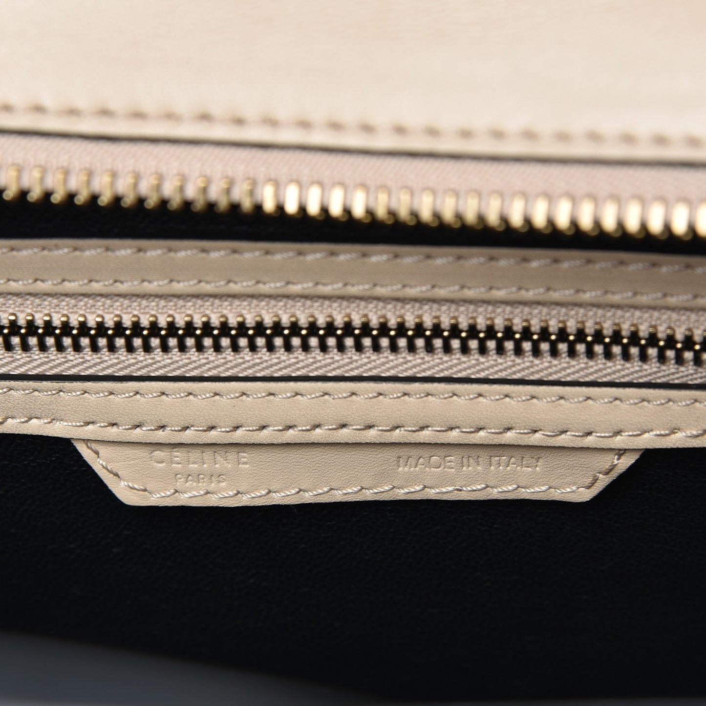 Smooth Calfskin Micro Luggage Powder Black