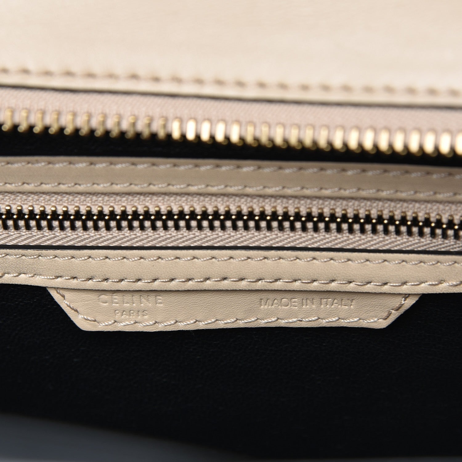 Celine Smooth Calfskin Micro Luggage Powder Black 6 of 9