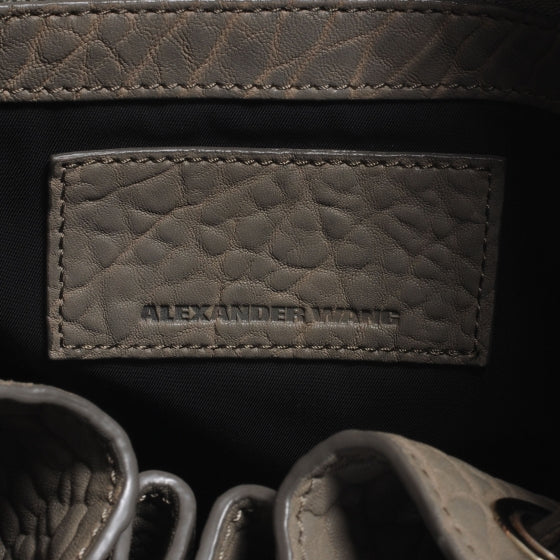 Alexander Wang Leather Diego Bucket Bag Granite 6 of 6