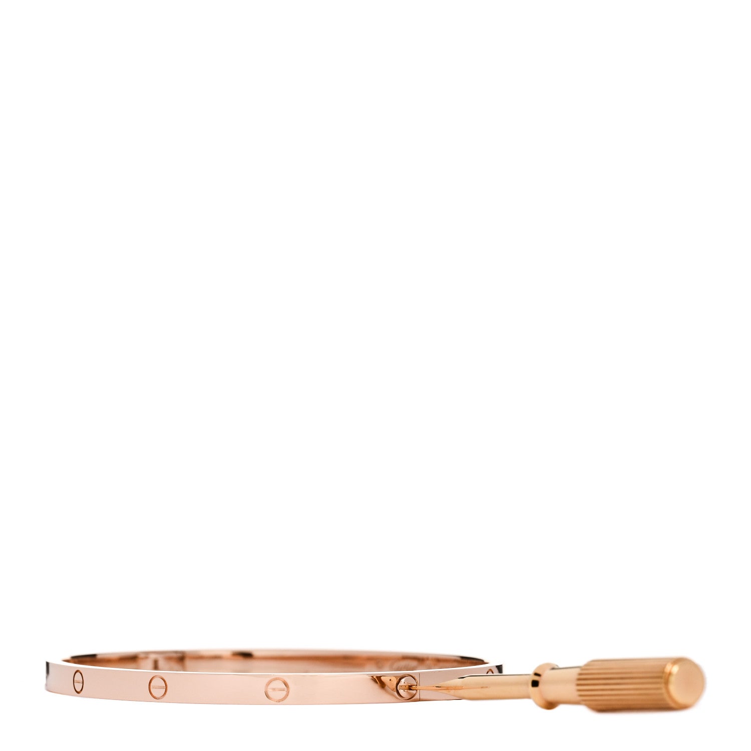 Cartier 18K Pink Gold Small LOVE Bracelet 18 3 of 8