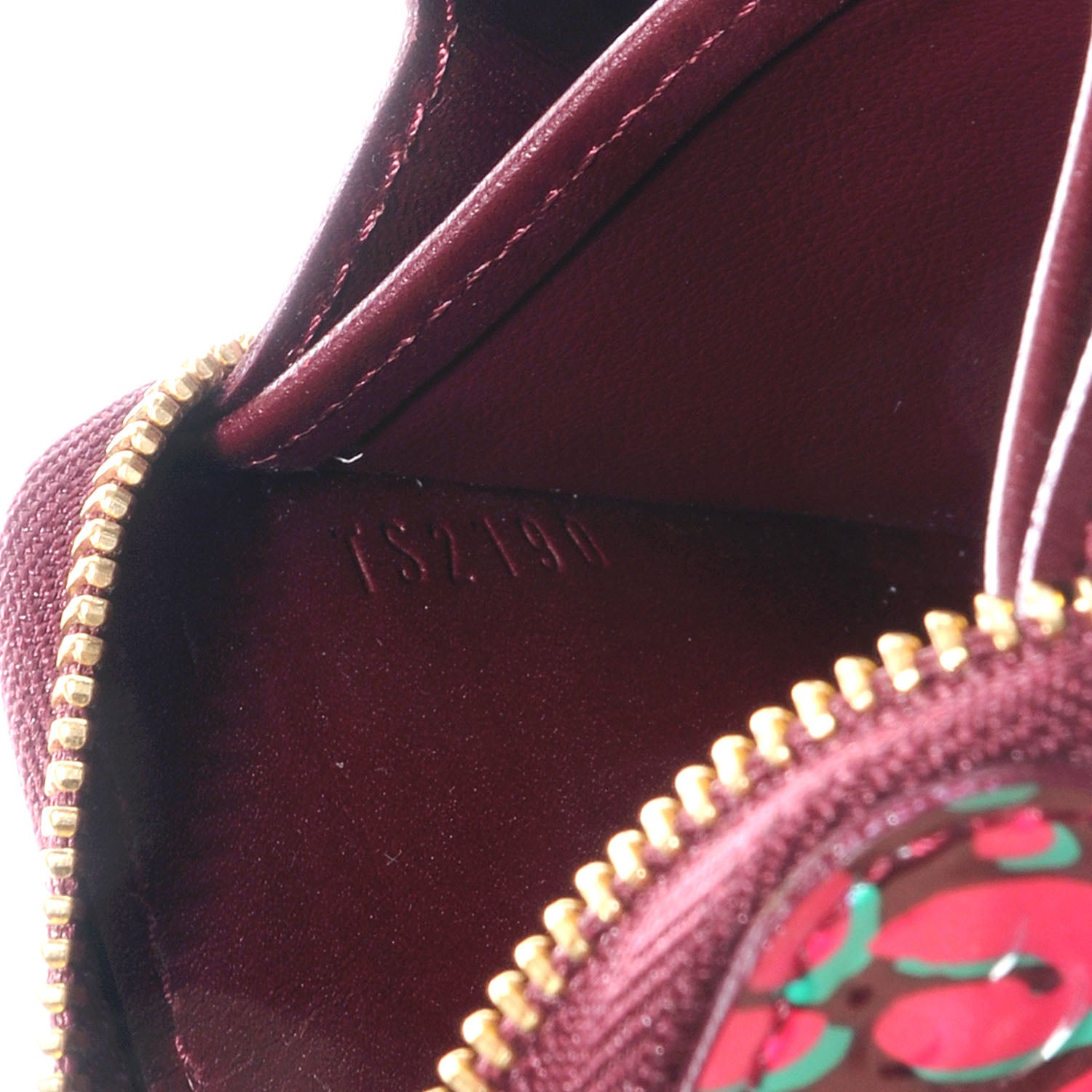 Louis Vuitton Leopard Zippy Coin Purse Wallet Rouge Fauviste 7 of 7