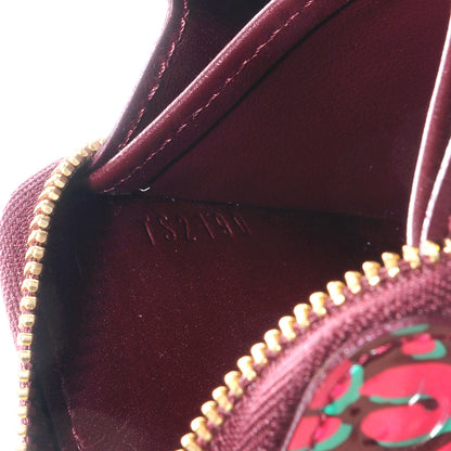 Louis Vuitton Leopard Zippy Coin Purse Wallet Rouge Fauviste 7 of 7