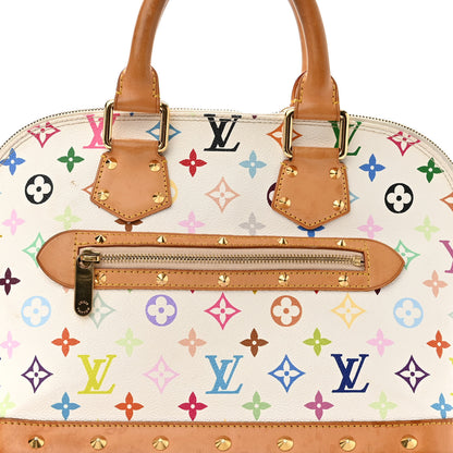 Louis Vuitton Monogram Multicolor Alma White 7 of 11