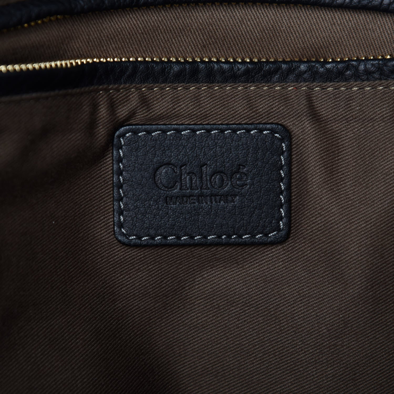 Chloe Calfskin Large New Marcie Tote Black 8 of 10