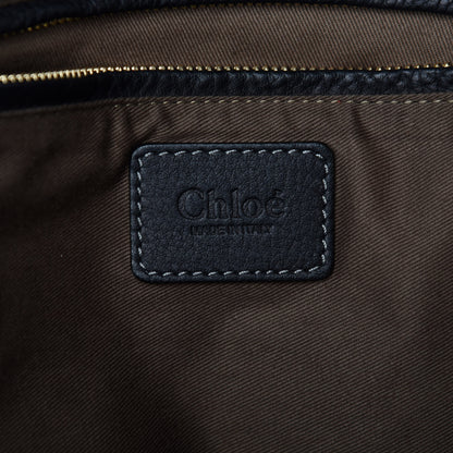 Chloe Calfskin Large New Marcie Tote Black 8 of 10