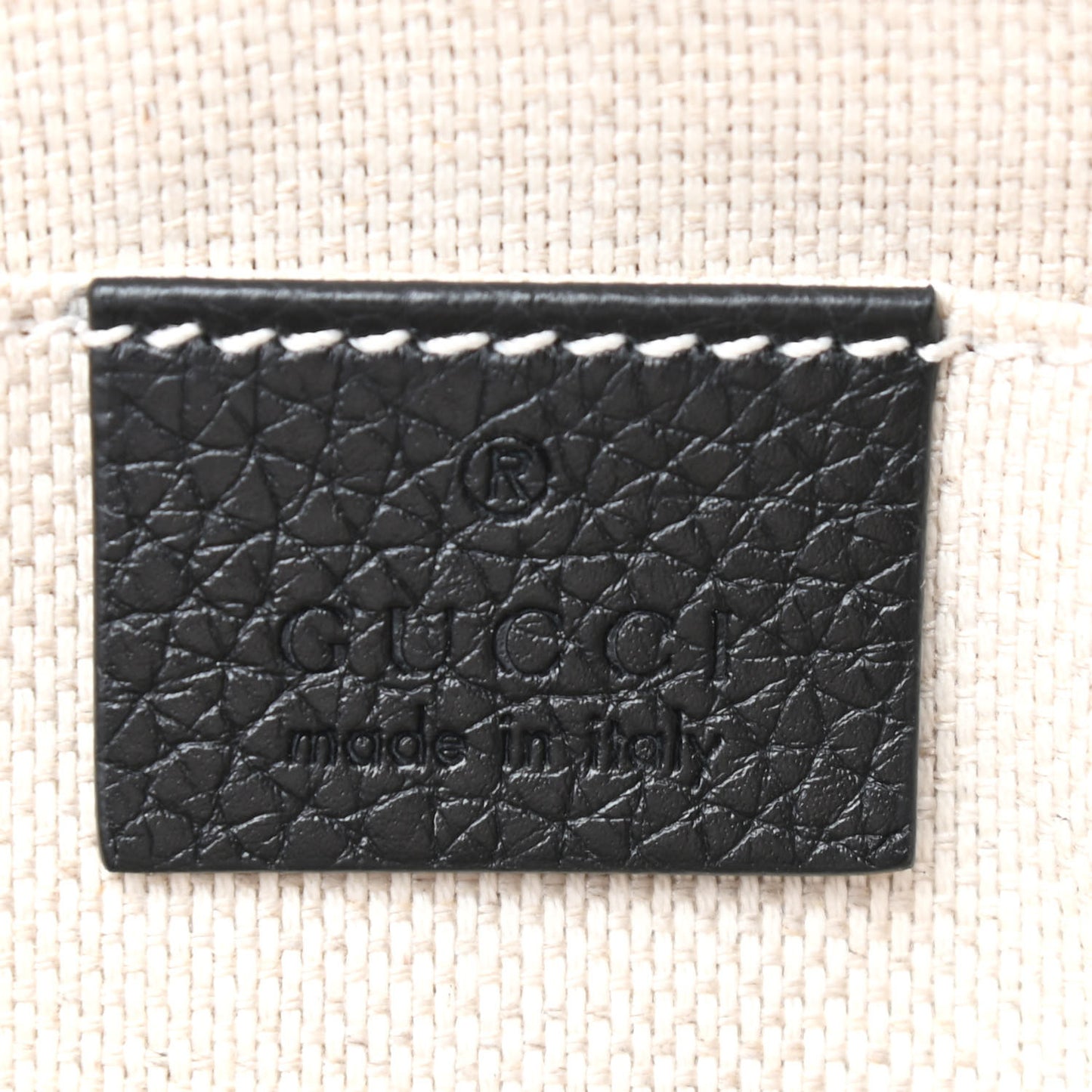 Pebbled Calfskin Small Soho Disco Bag Black