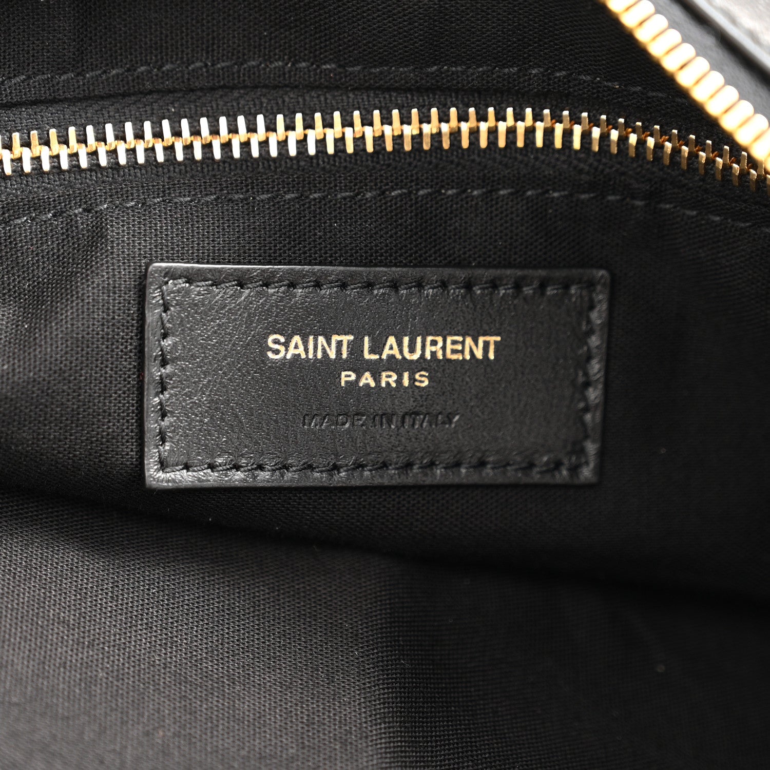 Saint Laurent Lambskin Small Amalia Hobo Black 6 of 11