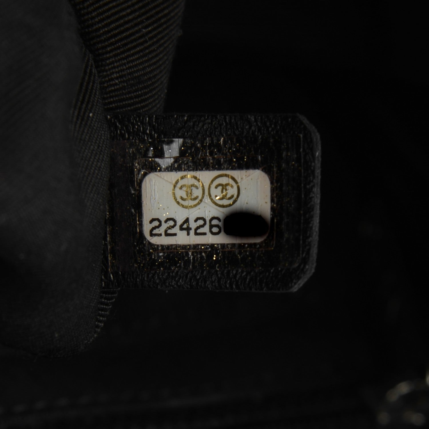 Chanel Calfskin Chevron Quilted Large Urban Spirit Backpack Black 7 of 7