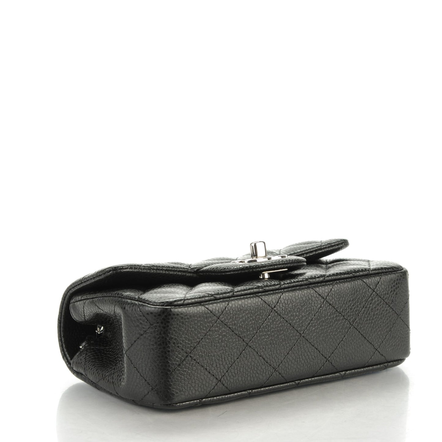 Caviar Quilted Extra Mini Flap Black