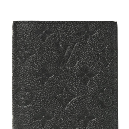 Louis Vuitton Empreinte Monogram Passport Cover Black 7 of 8